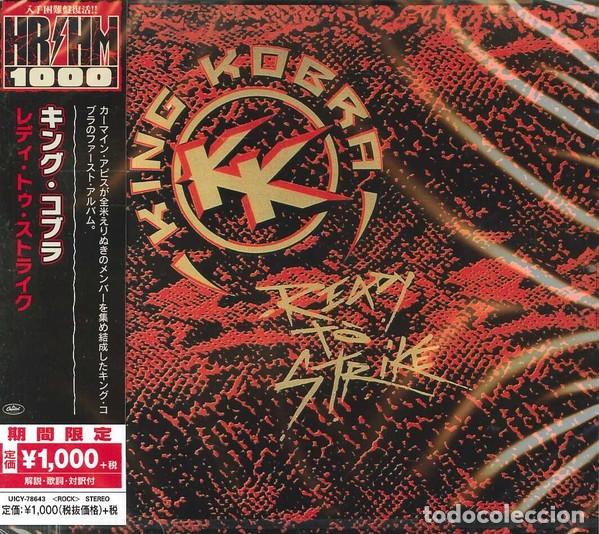 CDs de M&uacute;sica: KING KOBRA (Ready to strike) JAPAN EDITION