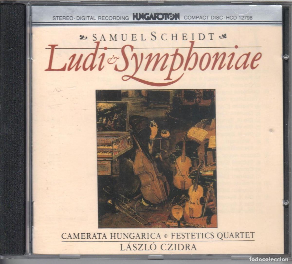 CD di Musica: Samuel Scheidt: Ludi Symphoniae Camerata Hungarica Festetics Quartet, L&aacute;szl&oacute; Czidra Nuevo precintado