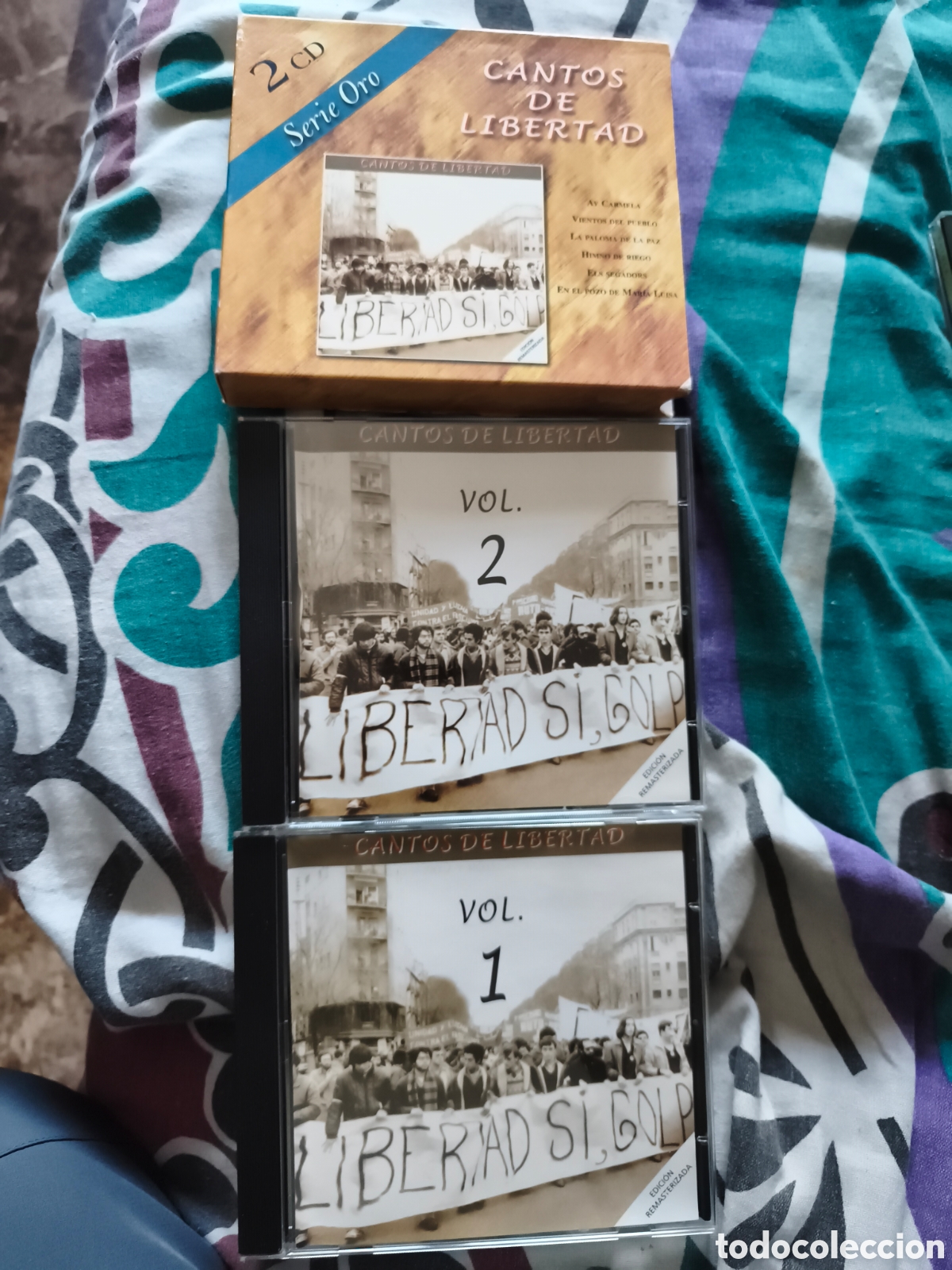 CDs de M&uacute;sica: CANTOS DE LIBERRAD. VOL1 VOL2
