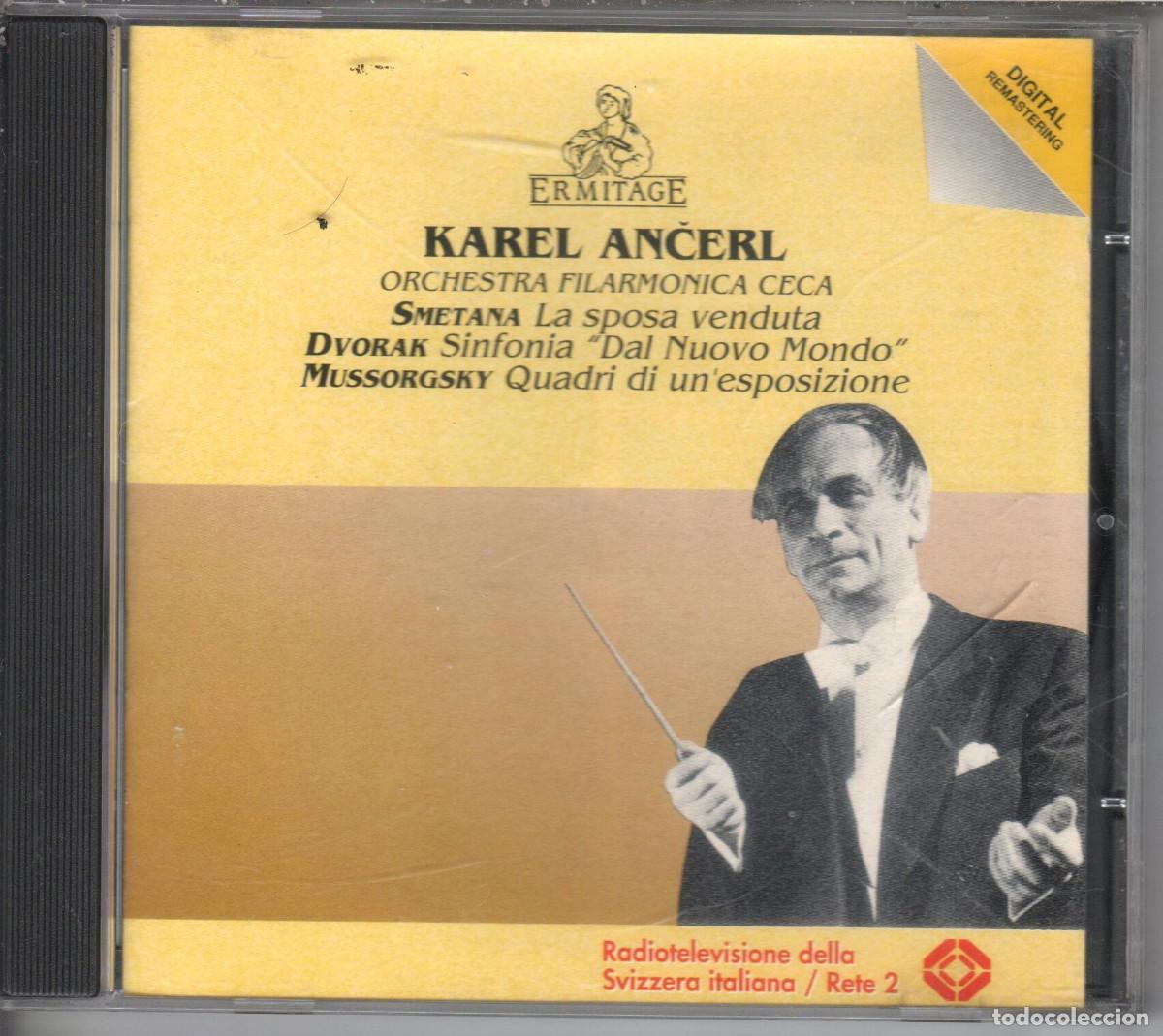 CD de M&uacute;sica: Karel Ancerl dirige Orquesta Filarm&oacute;nica Checa