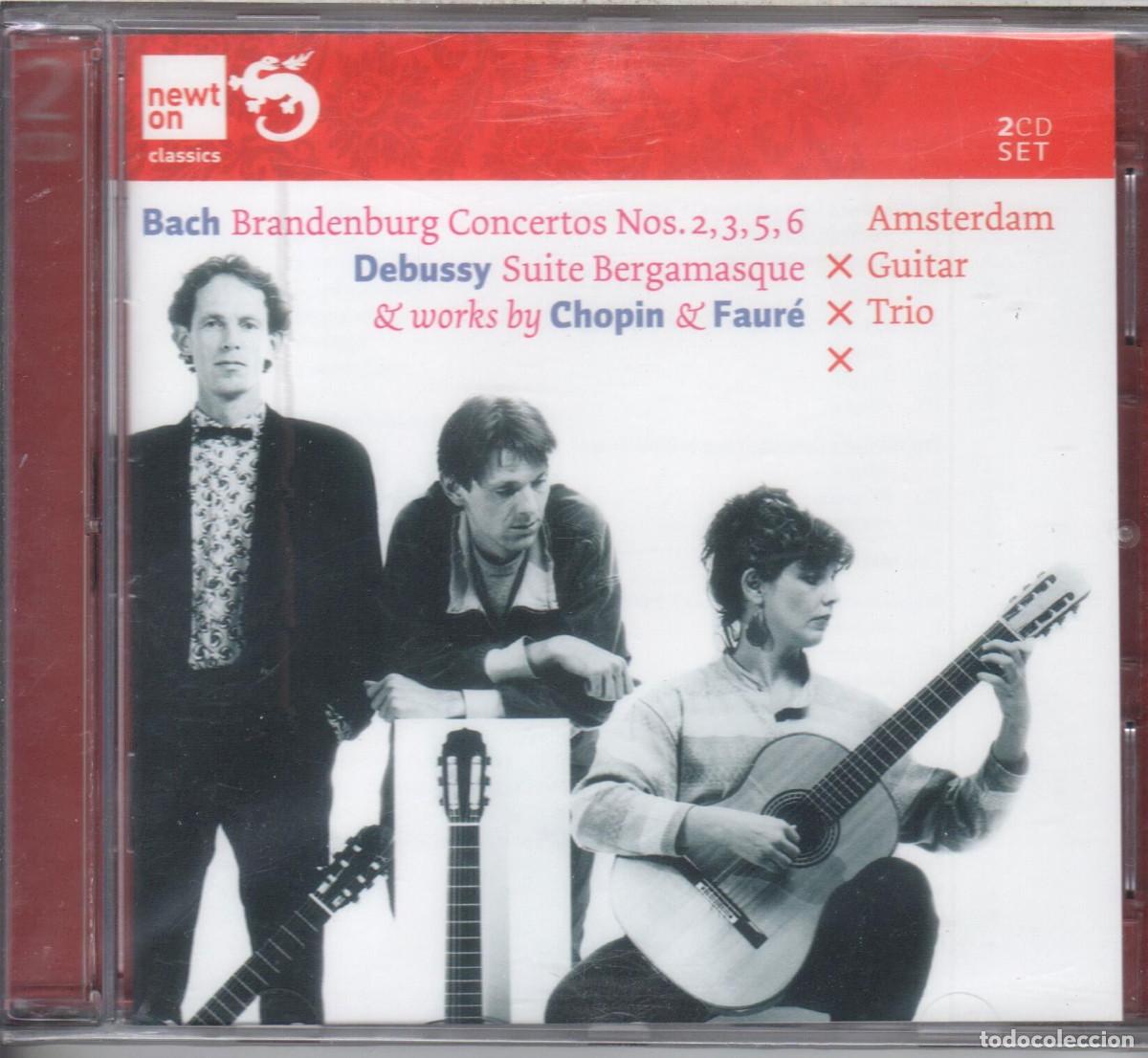 CDs de Musique: Amsterdam Guitar trio J.S. BACH: Branderburg Concertos - DEBUSSY - CHOPIN - FAUR&Eacute;: Nuevo precintado