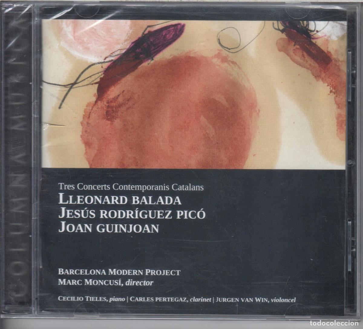 Musik-CDs: Balada, Rz. Pic&oacute;. Guinjoan. Conciertos contempor&aacute;neos catalanes Nuevo precintado