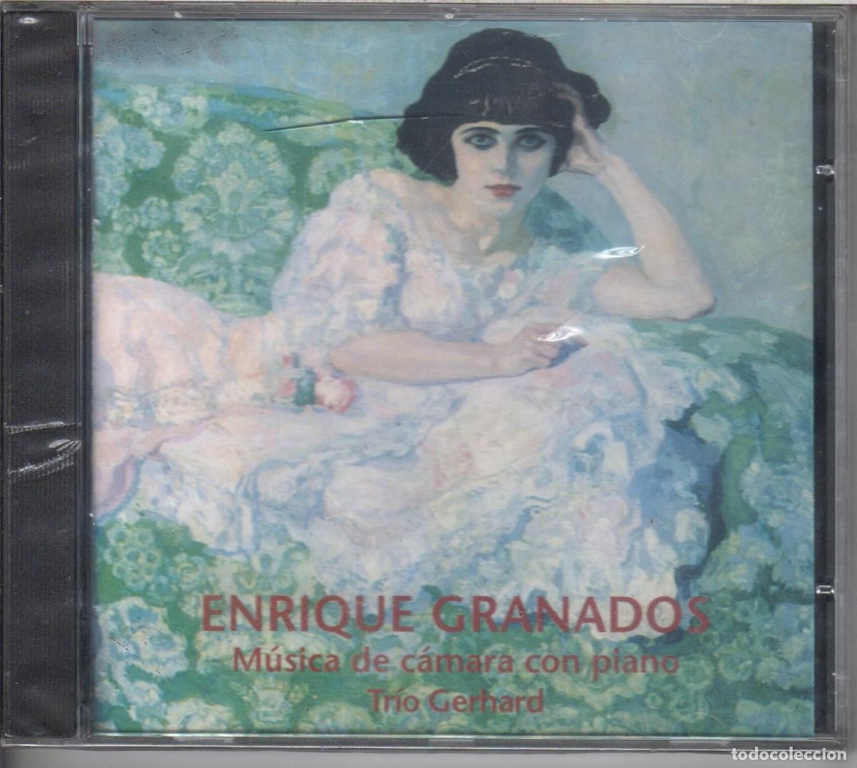 CD de M&uacute;sica: Granados. M&uacute;sica de c&aacute;mara con piano Tr&iacute;o Gerhard Nuevo precintado