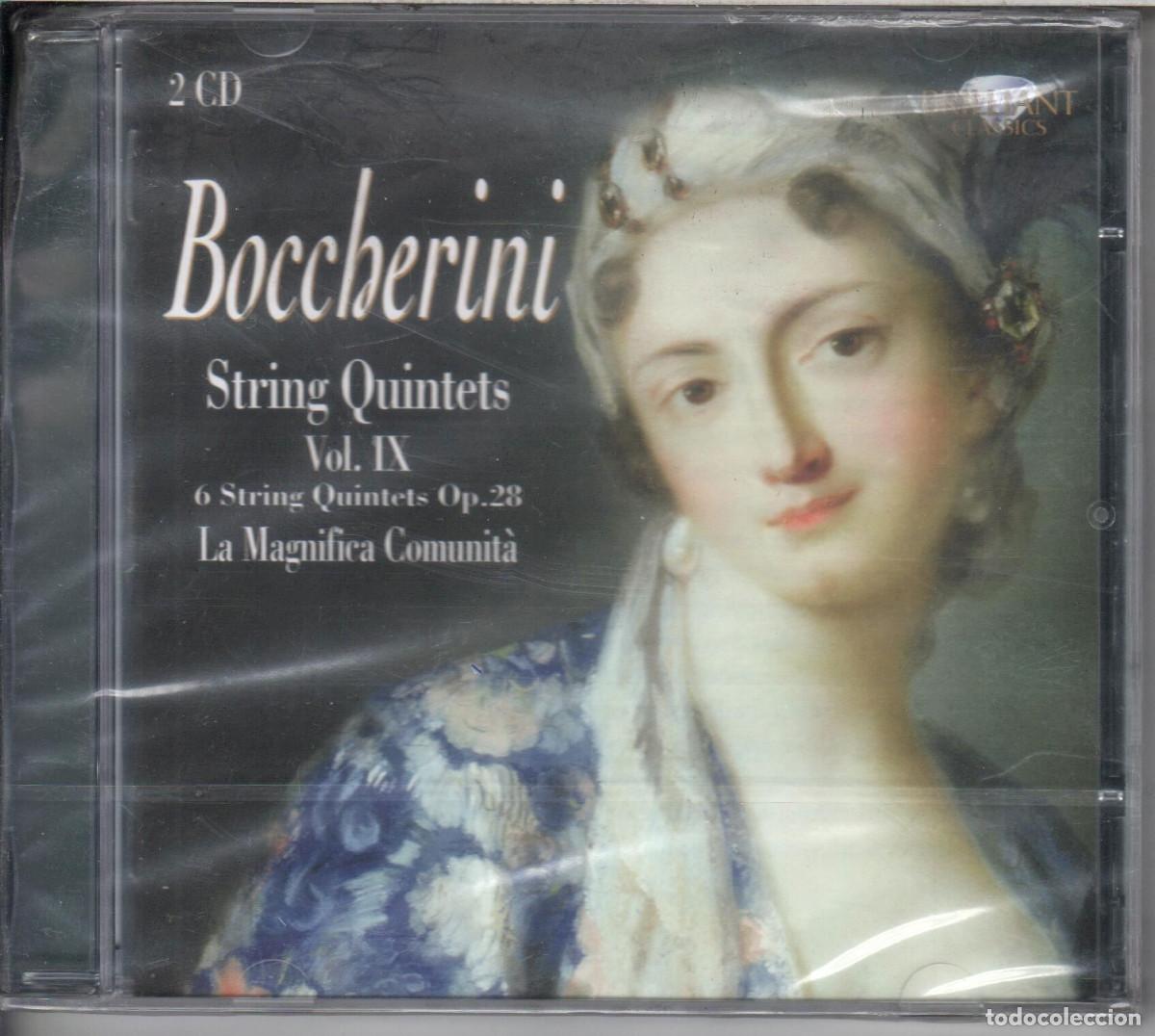 CD de M&uacute;sica: Boccherin: La Magnifica Comunit&agrave; 6 Quintetos para cuerdas, Op.28 2CDs Nuevo precintado