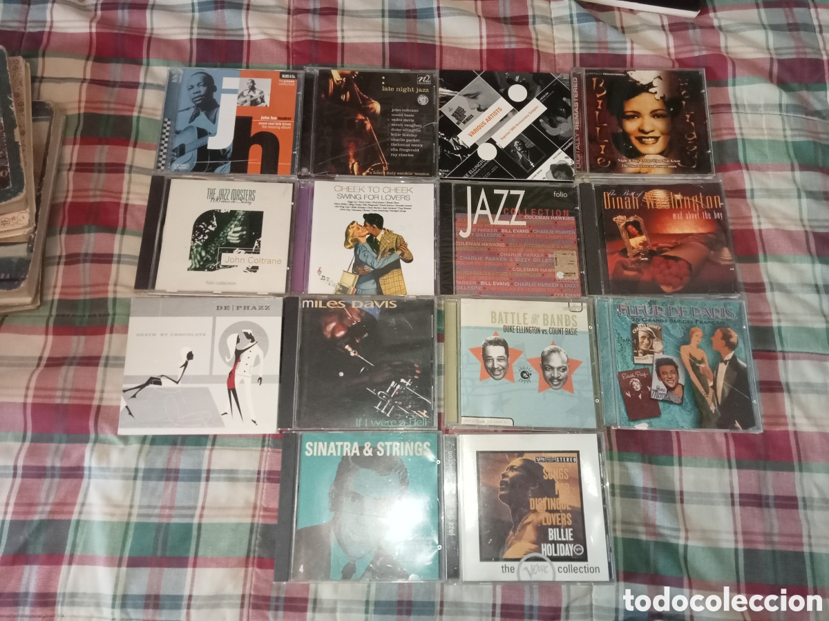 CDs de M&uacute;sica: Lote de CDs de jazz y swing