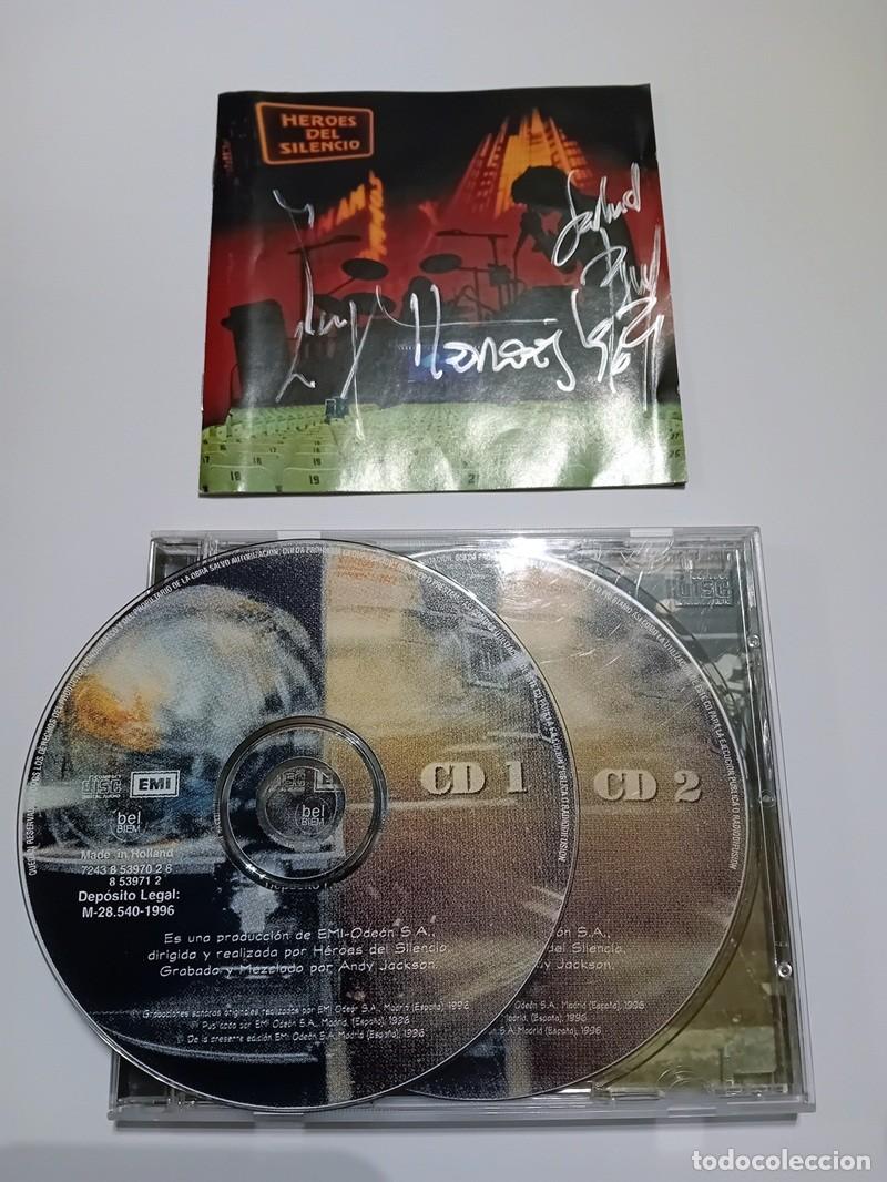 CDs de M&uacute;sica: CD Doble Heroes del Silencio Parasiempre firmado por Enrique Bunbury