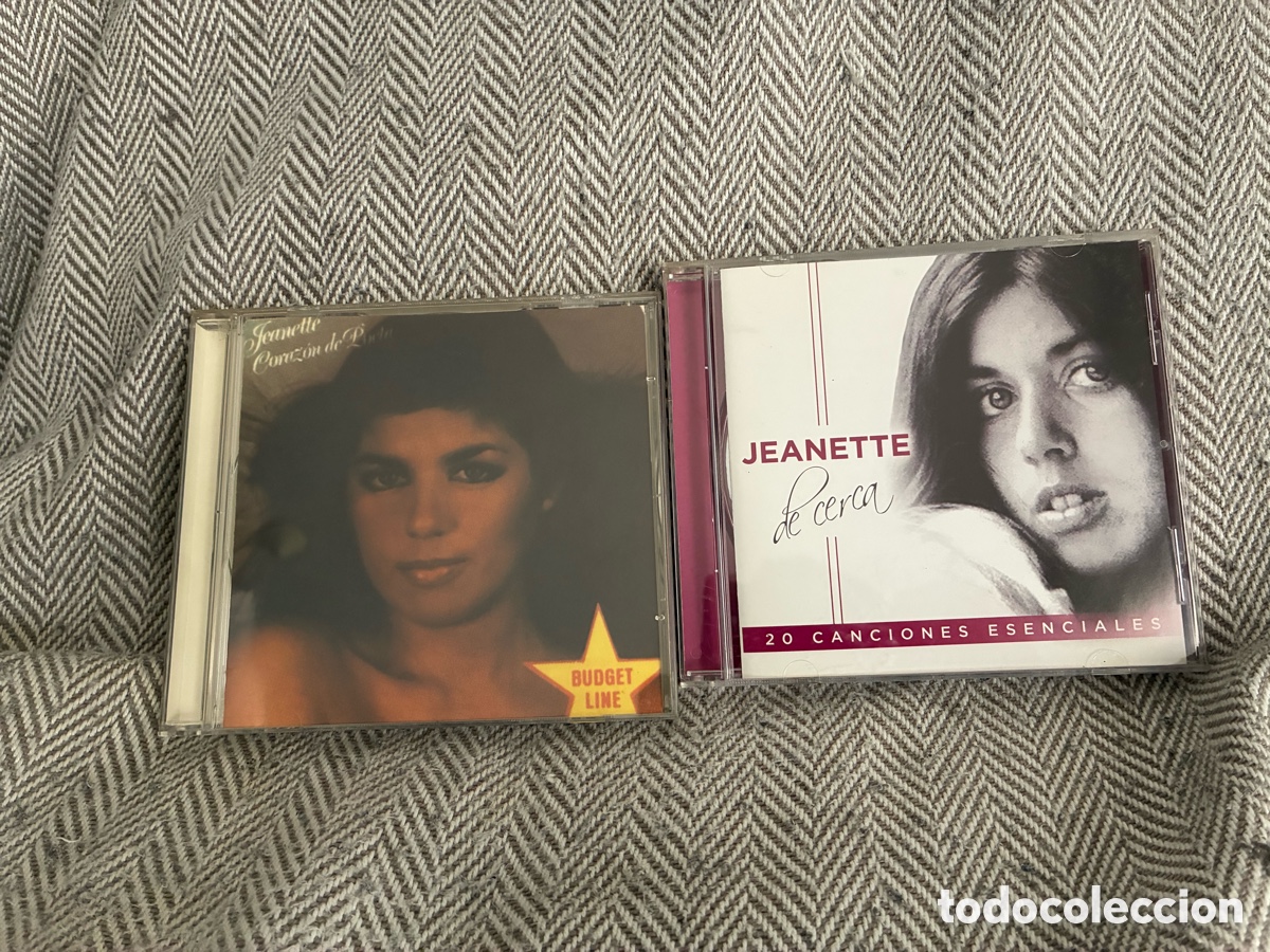 CDs de M&uacute;sica: Jeanette Pack 2 CDs Coraz&oacute;n de Poeta y De Cerca