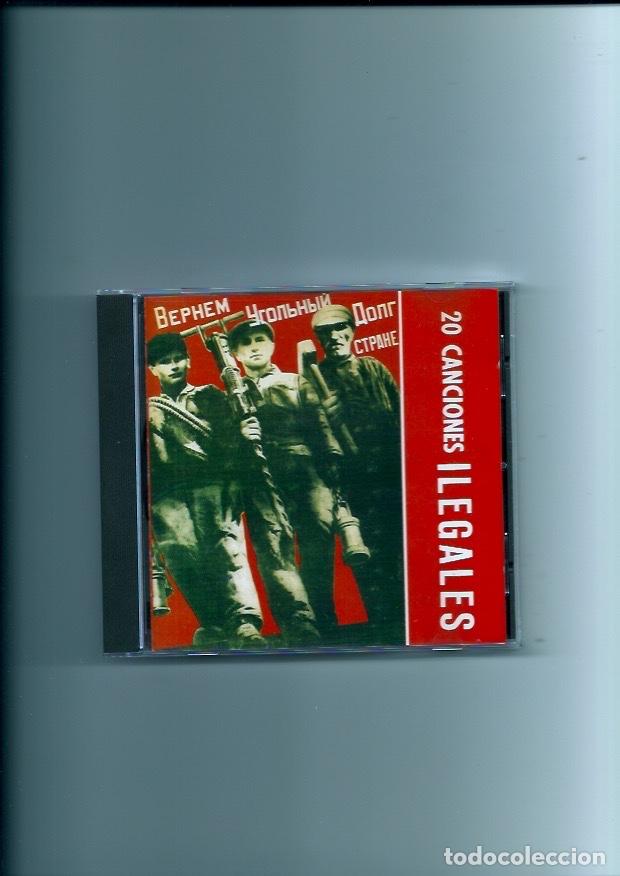 CDs de M&uacute;sica: ILEGALES. 20 Canciones (cd album 1991)