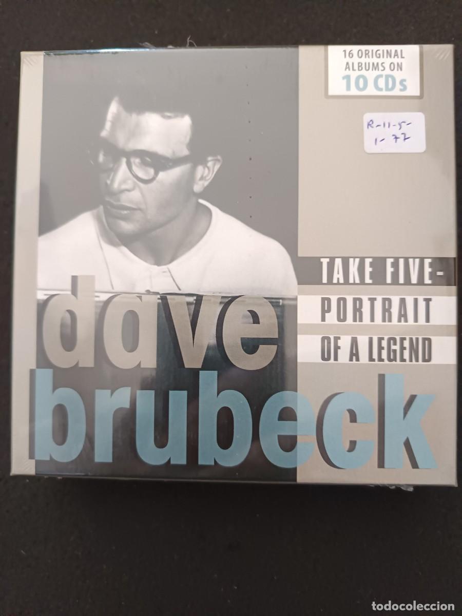 CDs de M&uacute;sica: 10 CD-SET. DAVE BRUBECK. TAKE FIVE. PORTRAIT OF A LEGEND. 16 ORIGINAL ALBUMS