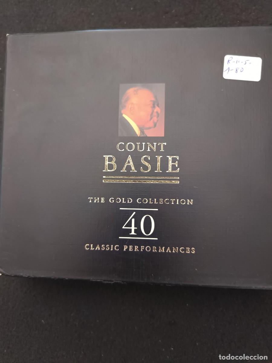 CDs de M&uacute;sica: 2 CD. COUNT BASIE. THE GOLD COLLECTION. 40 CLASSIC PERFORMANCES