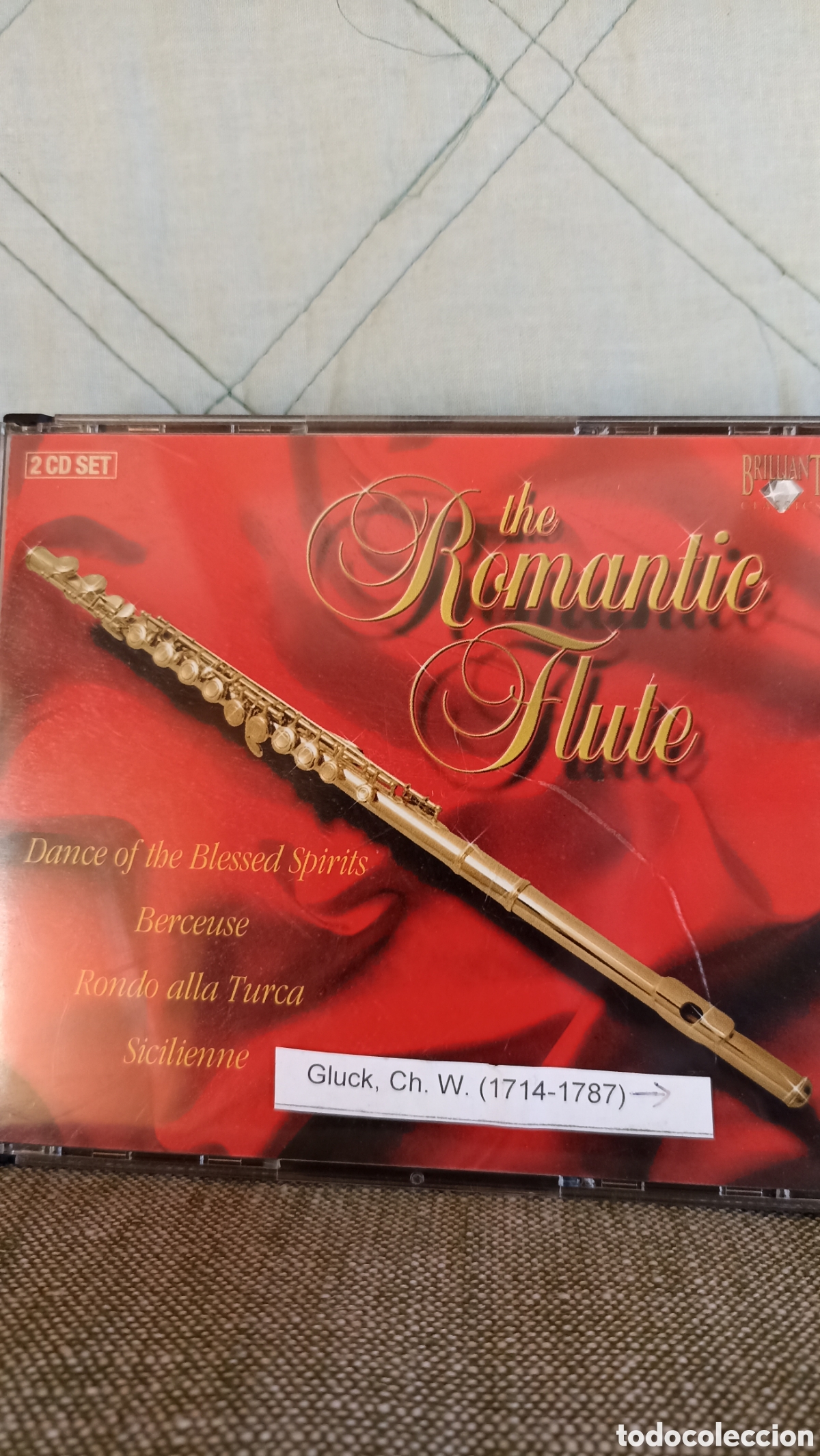 CDs de M&uacute;sica: 2CD&rdquo;The Romantic Flute&rdquo; lanzado por el sello Brilliant Classics.