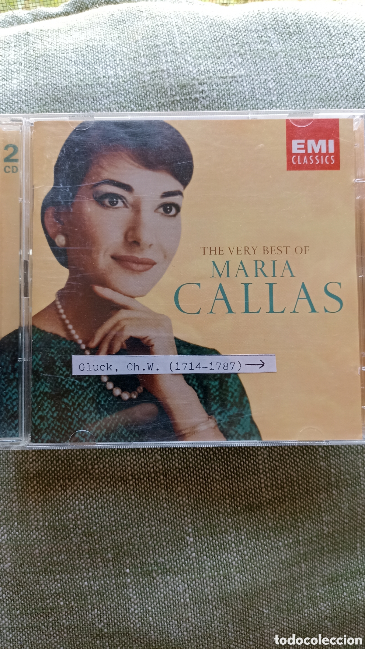 CDs de M&uacute;sica: &rdquo;The Very Best of Maria Callas&rdquo; (EMI Classics), que incluye 2 CD