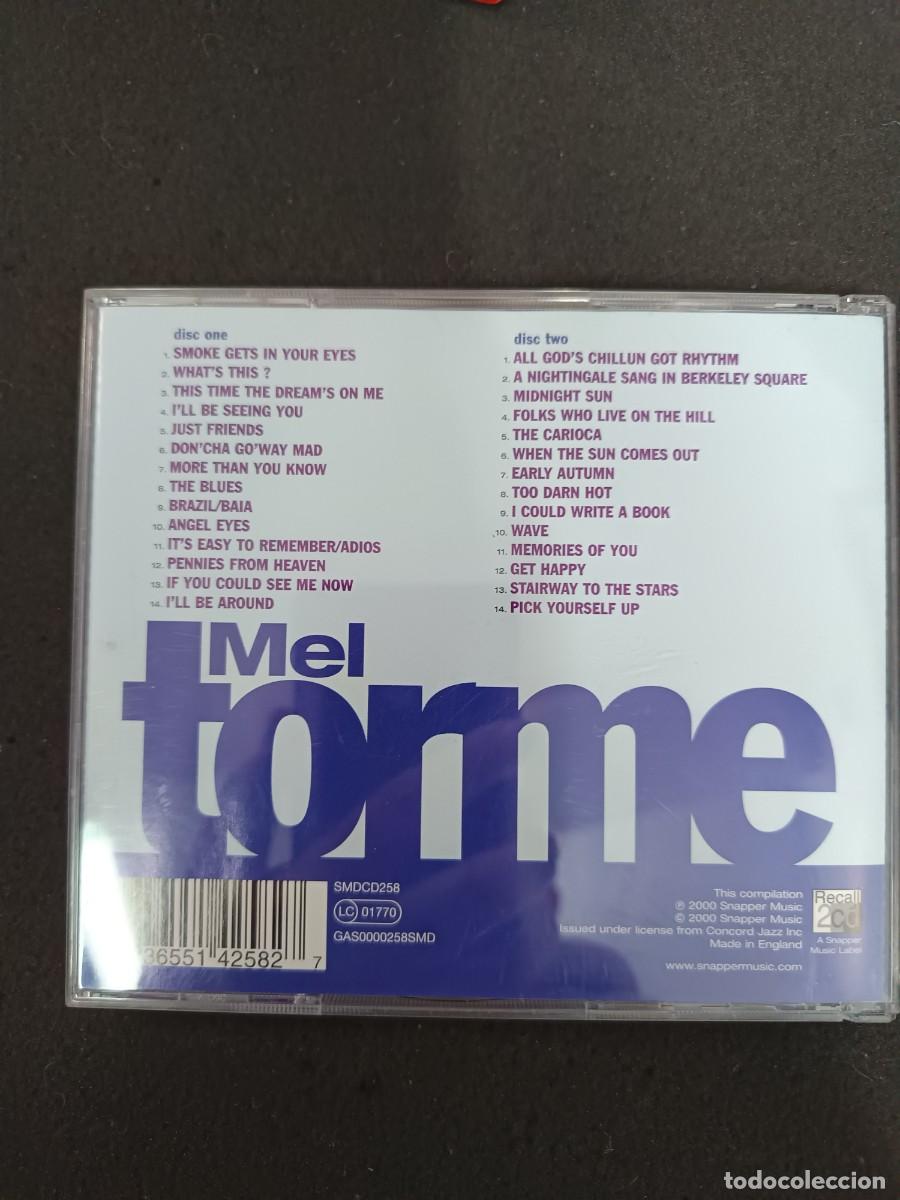 CDs de m&uacute;sica: 2 CD. MEL TORM&Eacute;. ITS EASY TO REMEMBER - Foto 2