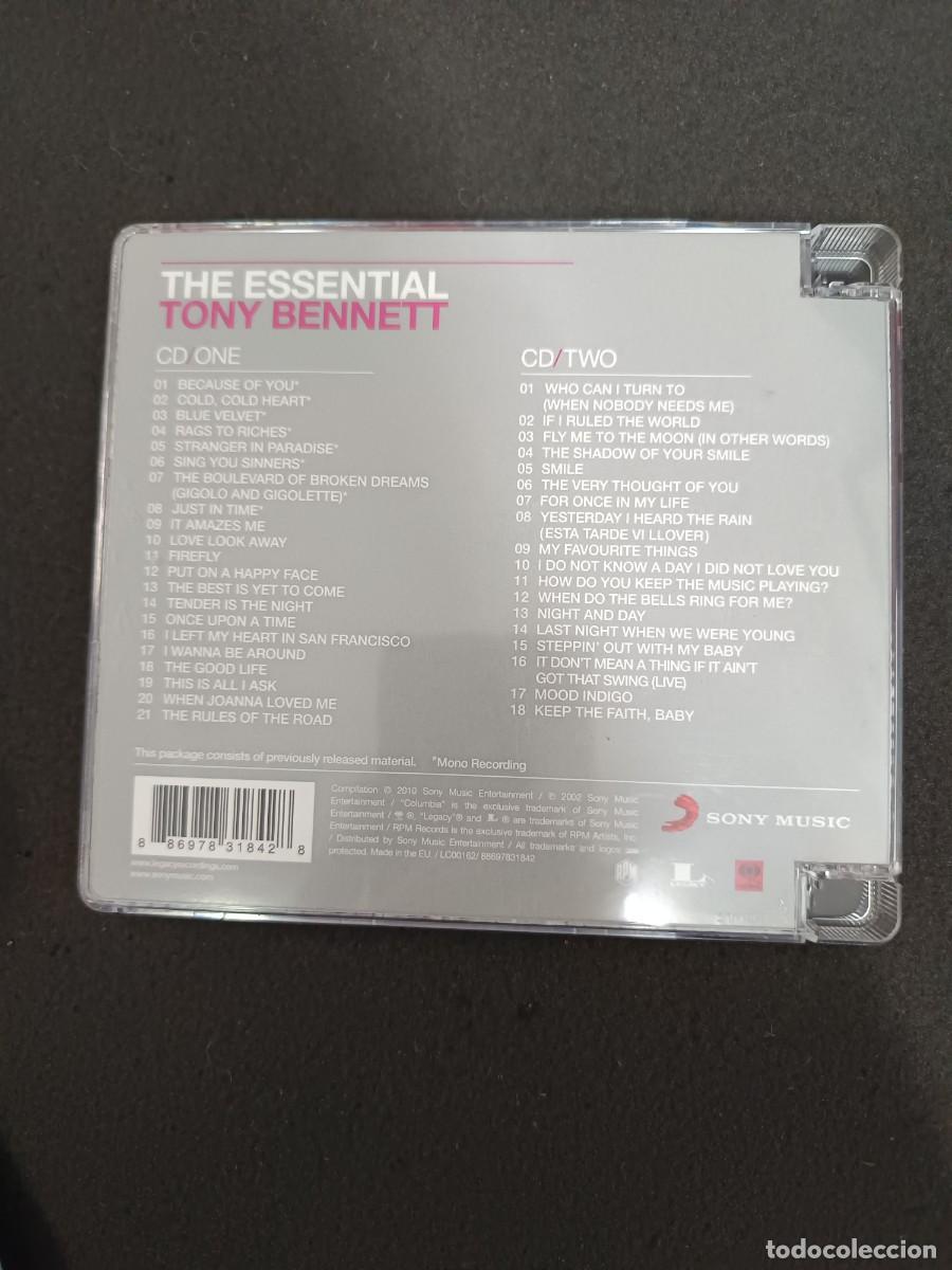 CDs de m&uacute;sica: 2 CD. THE ESSENTIAL TONY BENNETT - Foto 2