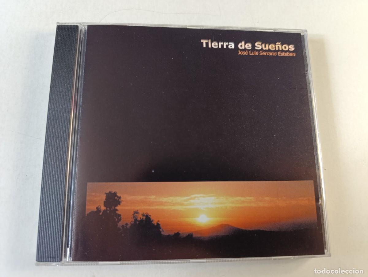CDs de M&uacute;sica: JOS&Eacute; LUIS SERRANO ESTEBAN 'Tierra De Sue&ntilde;os' CD &Aacute;lbum 2002 instrumental Carlos Garc&iacute;a Vaso