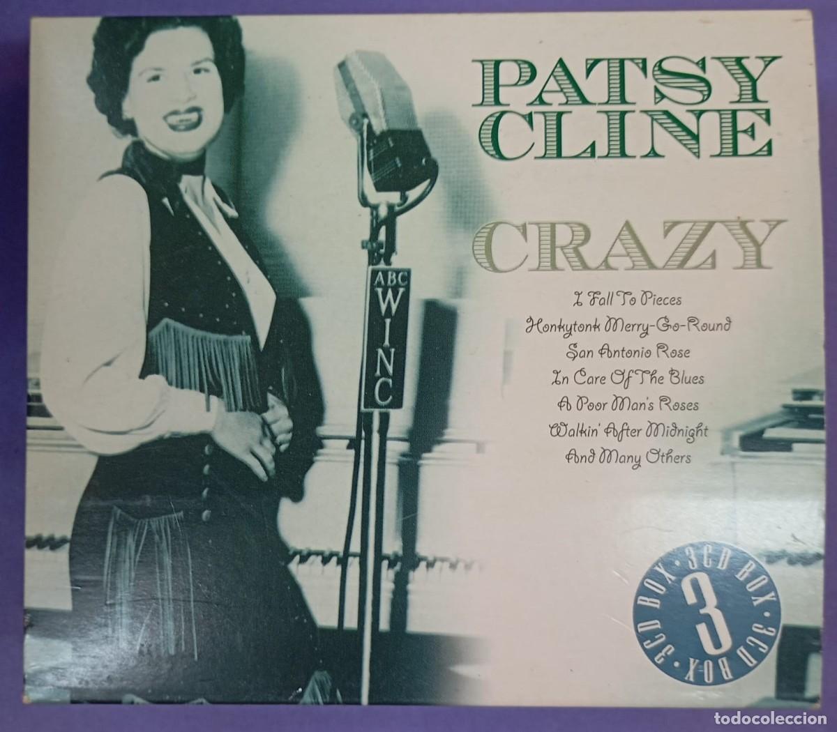 CDs de M&uacute;sica: Patsy Cline. Crazy. 3 CD BOX