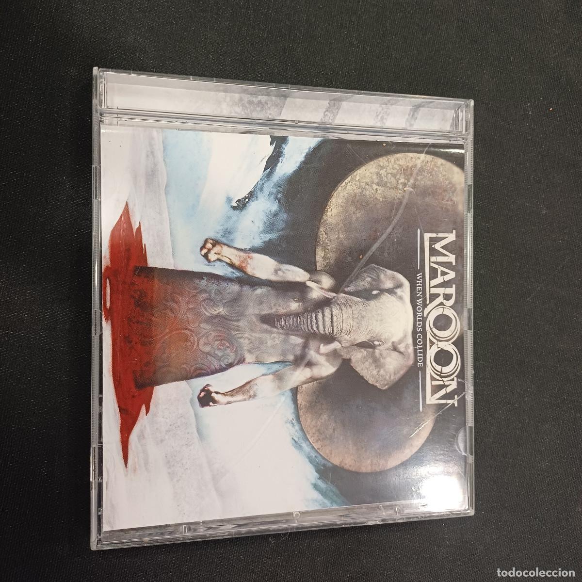 CDs de M&uacute;sica: MAROON/WHEN WORLDS COLLIDE/CD METAL.