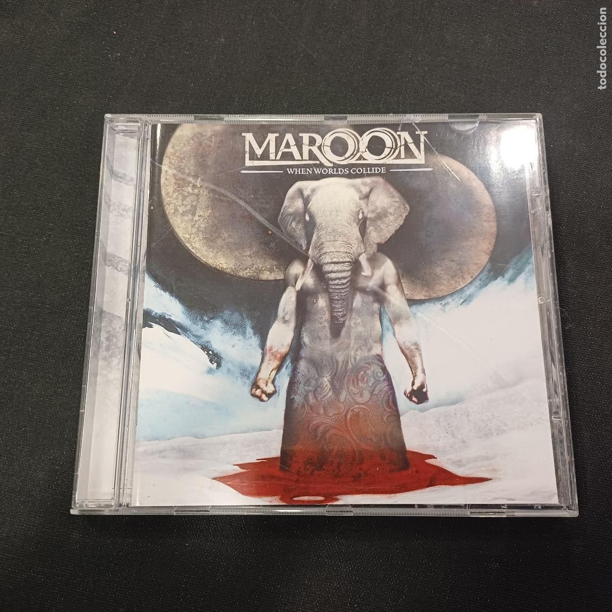 CDs de m&uacute;sica: MAROON/WHEN WORLDS COLLIDE/CD METAL. - Foto 1