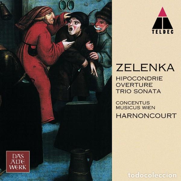 CDs de M&uacute;sica: Zelenka -CD- Concentus Musicus Wien, Harnoncourt &lrm;&ndash; Hipocondrie &bull; Overture &bull; Trio Sonata