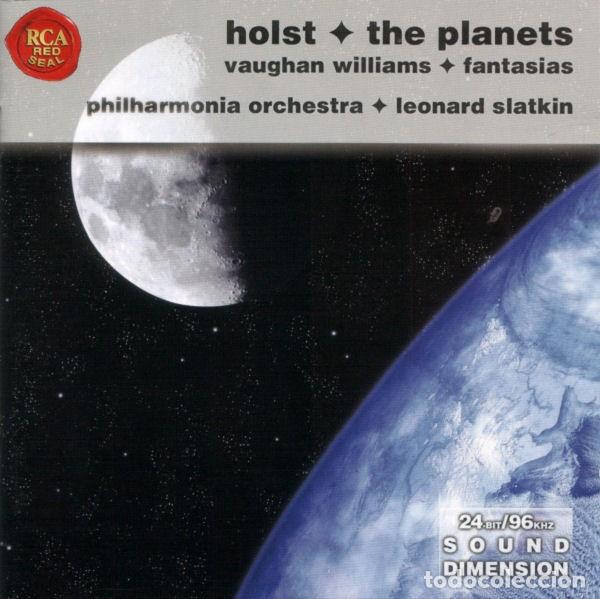 CDs de M&uacute;sica: Holst / The Planets / Vaughan Williams / Fantasias - Philharmonia Orchestra-Leonard Slatkin.