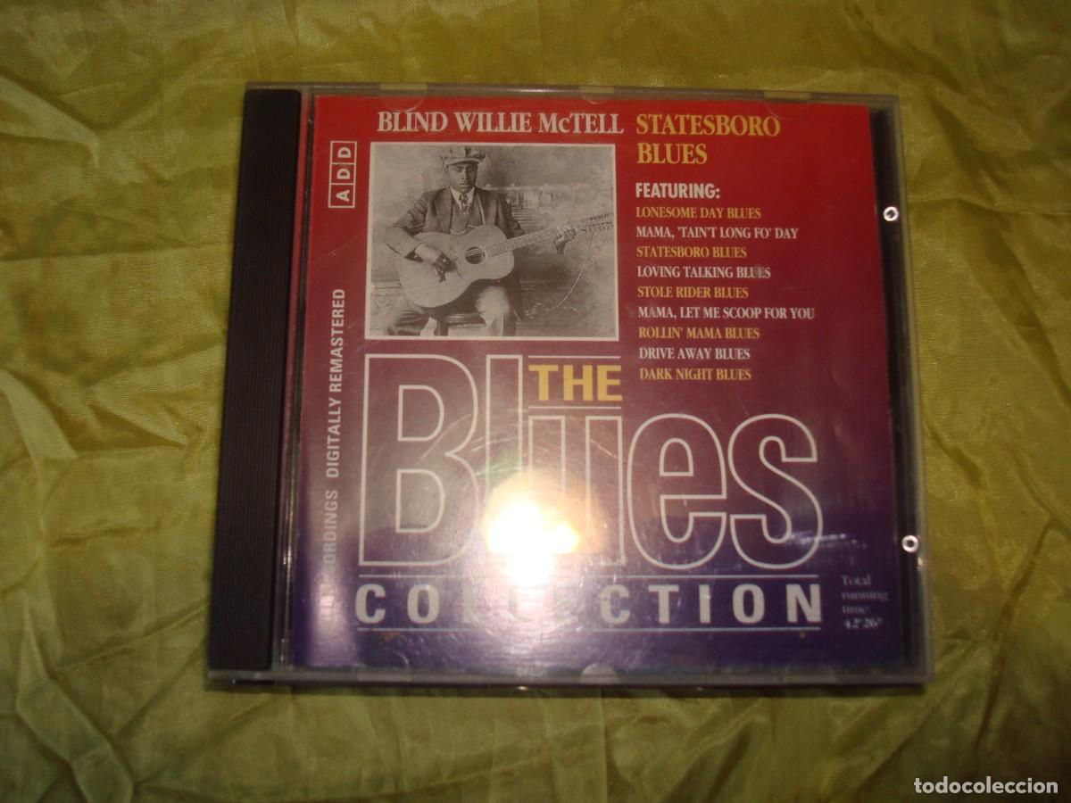 CDs de M&uacute;sica: BLIND WILLIE McTELL. STATESBORO BLUES. THE BLUES COLLECTION. CD. IMPECABLE(#)