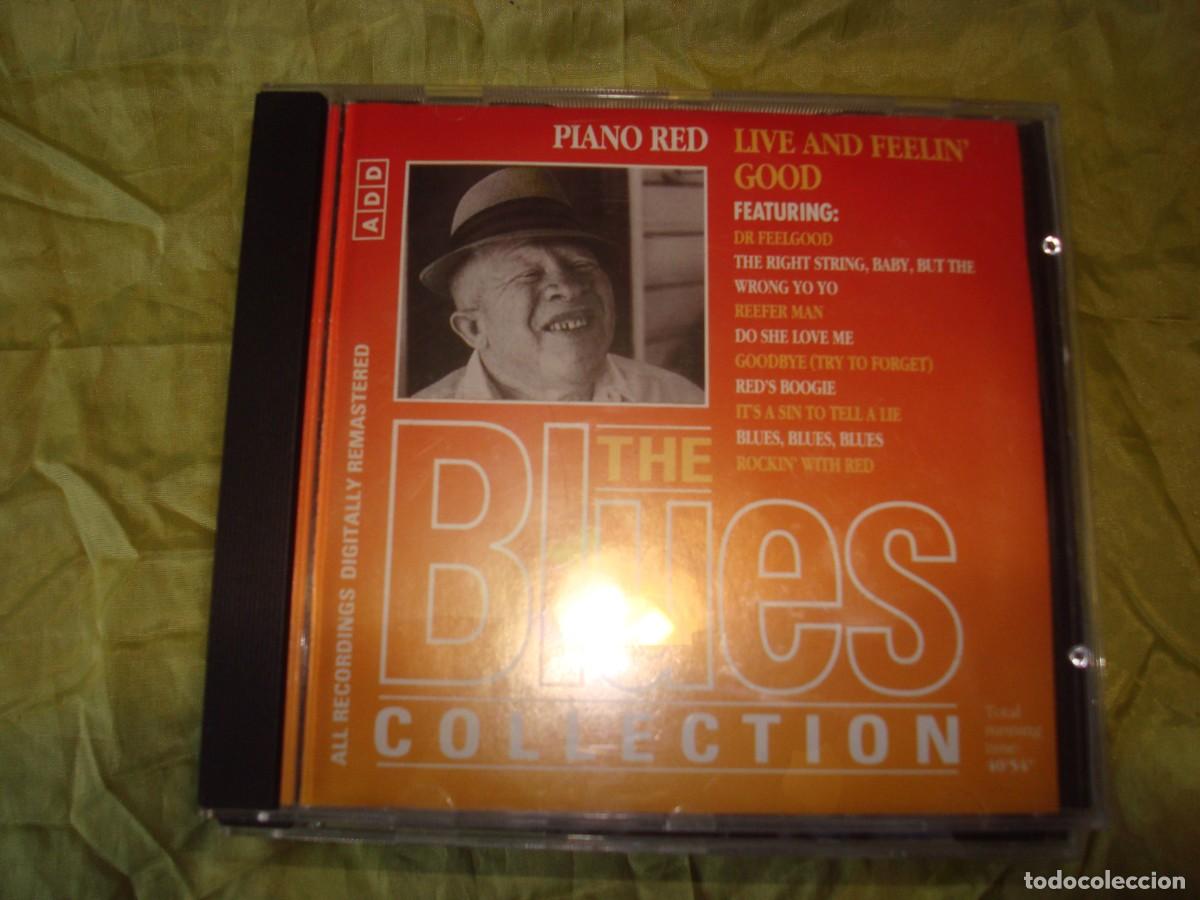 CDs de M&uacute;sica: PIANO RED. LIVE AND FEELIN&acute;GOOD. THE BLUES COLLECTION. CD. IMPECABLE(#)
