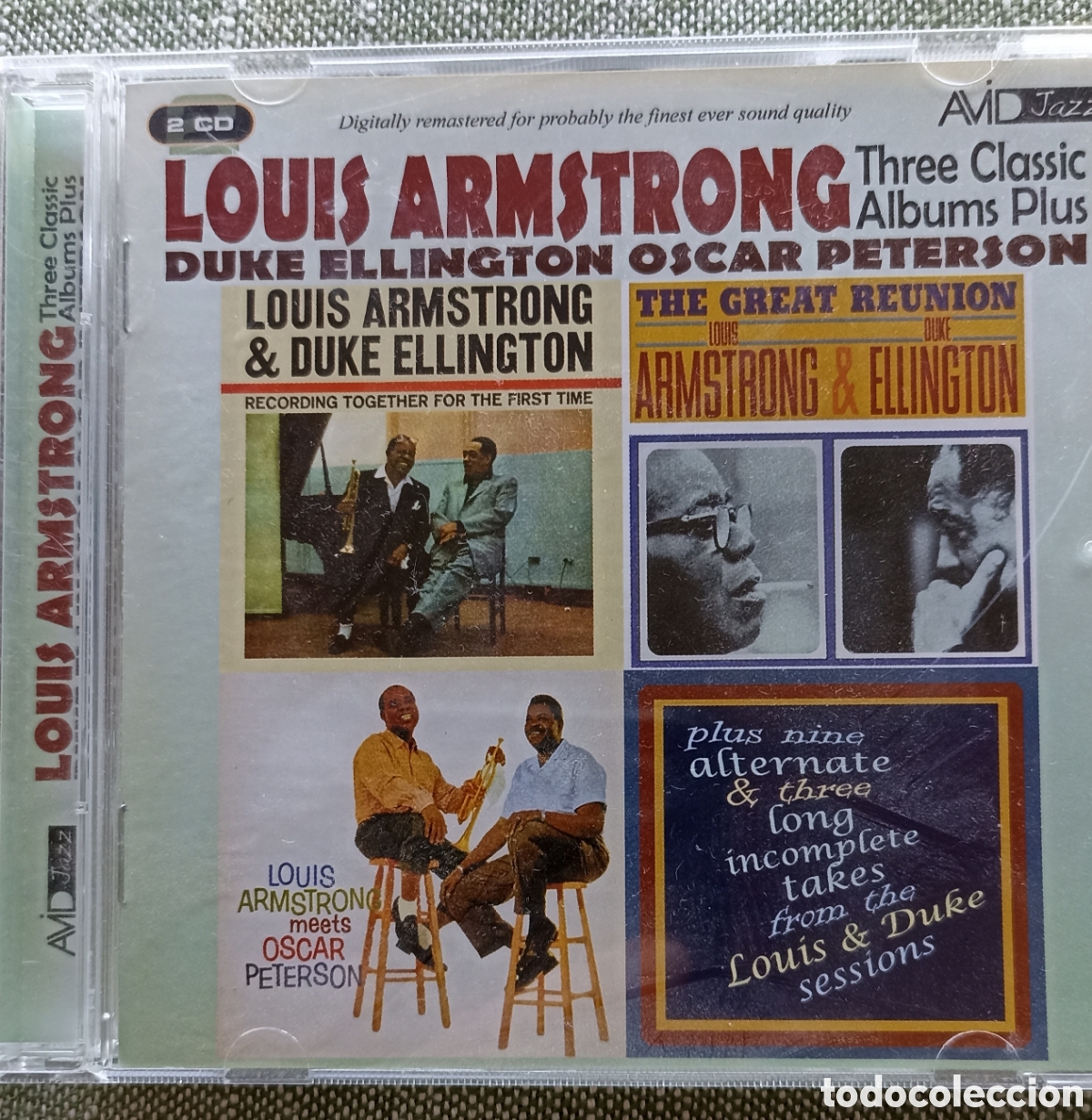 CDs de M&uacute;sica: Louis Armstrong: Three Classic Albums Plus (2 CD) &ndash; Joya del Jazz Remasterizada