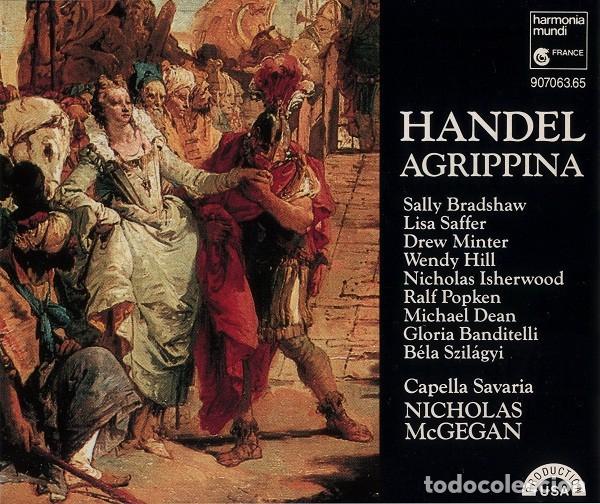 CDs de M&uacute;sica: Georg Friedrich H&auml;ndel - Agrippina - 3 x CD Box + Libreto