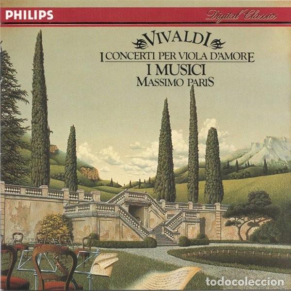 CDs de M&uacute;sica: Vivaldi, I Musici, Massimo Paris &ndash; I Concerti Per Viola D'Amore