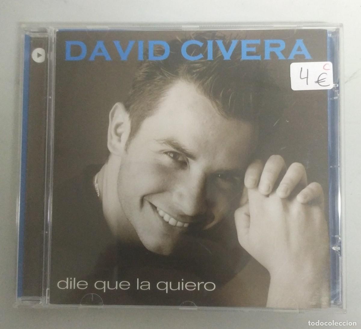 CDs de m&uacute;sica: CD DAVID CIVERA - DILE QUE LA QUIERO - Foto 1