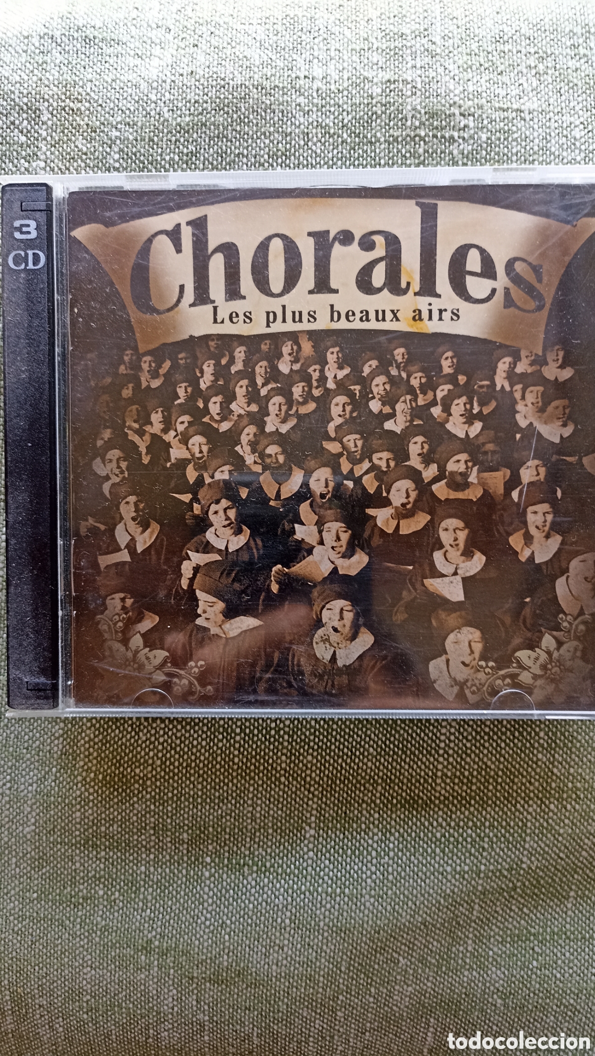 CDs de M&uacute;sica: 3 CDs se titula &rdquo;Chorales - Les plus beaux airs&rdquo; (Corales - Las aires m&aacute;s bellas