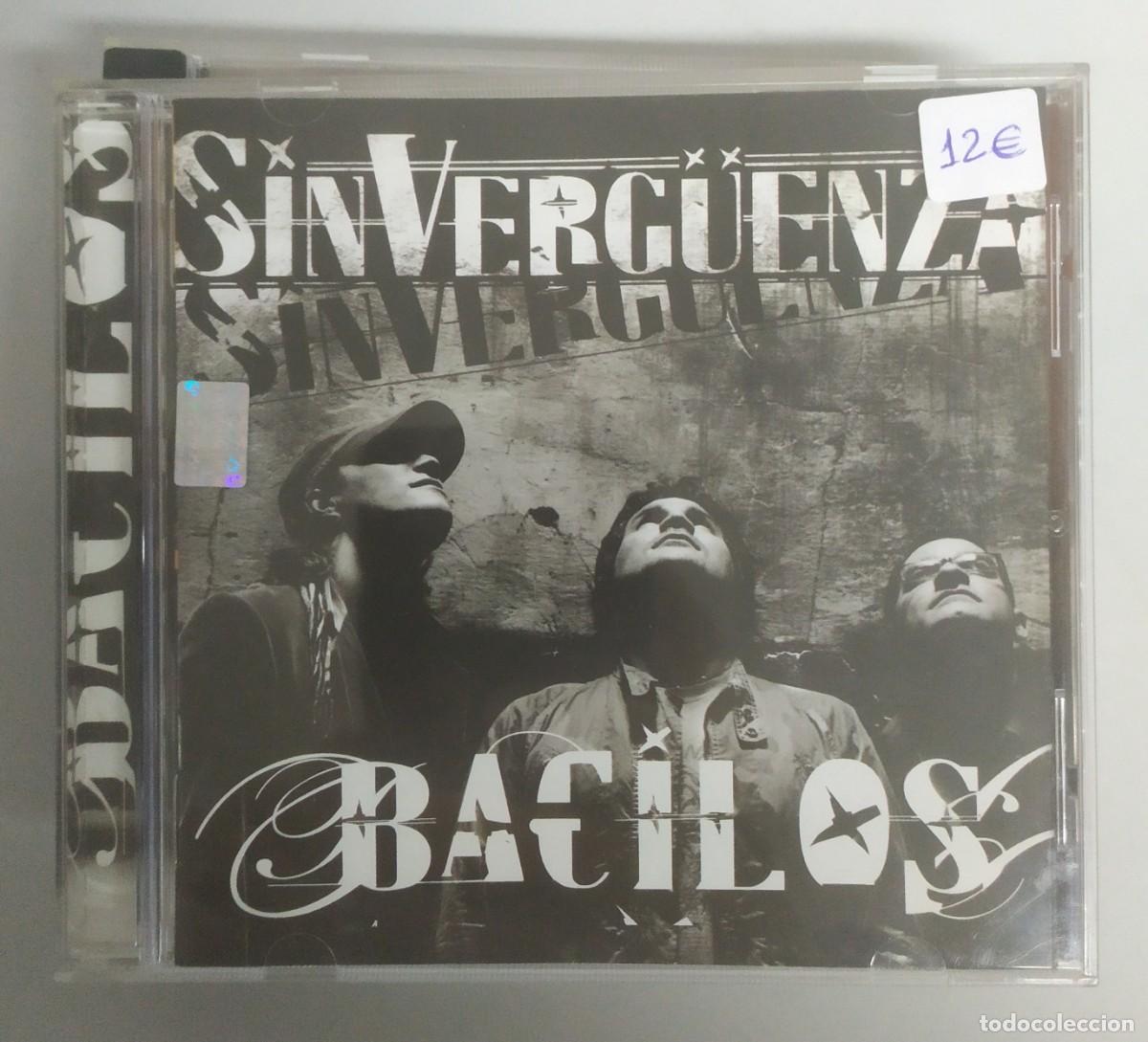 CDs de m&uacute;sica: CD BACILOS - SIN VERGUENZA - Foto 1