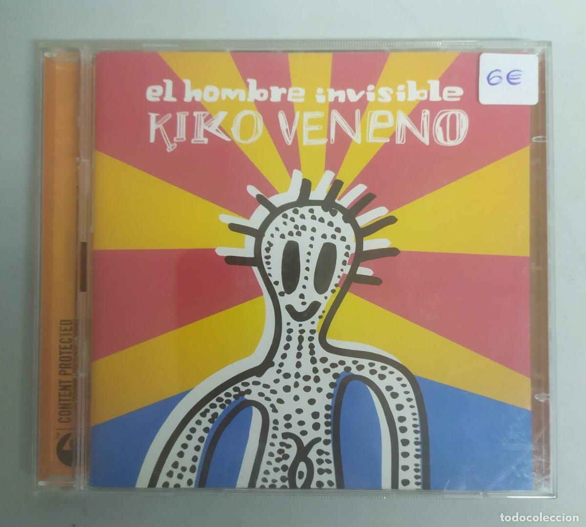 CDs de M&uacute;sica: CD KIKO VENENO - EL HOMBRE INVISIBLE