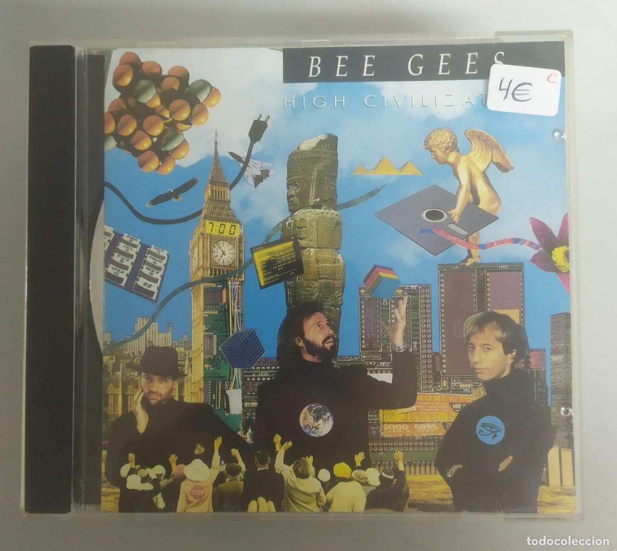 CDs de m&uacute;sica: CD BEE GEES - HIGH CIVILIZATION - Foto 1