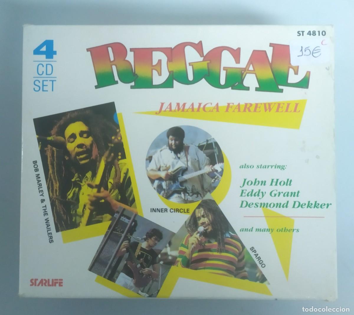 CDs de M&uacute;sica: CD REGGAE JAMAICA FAREWELL - CAJA DE 4 CDS