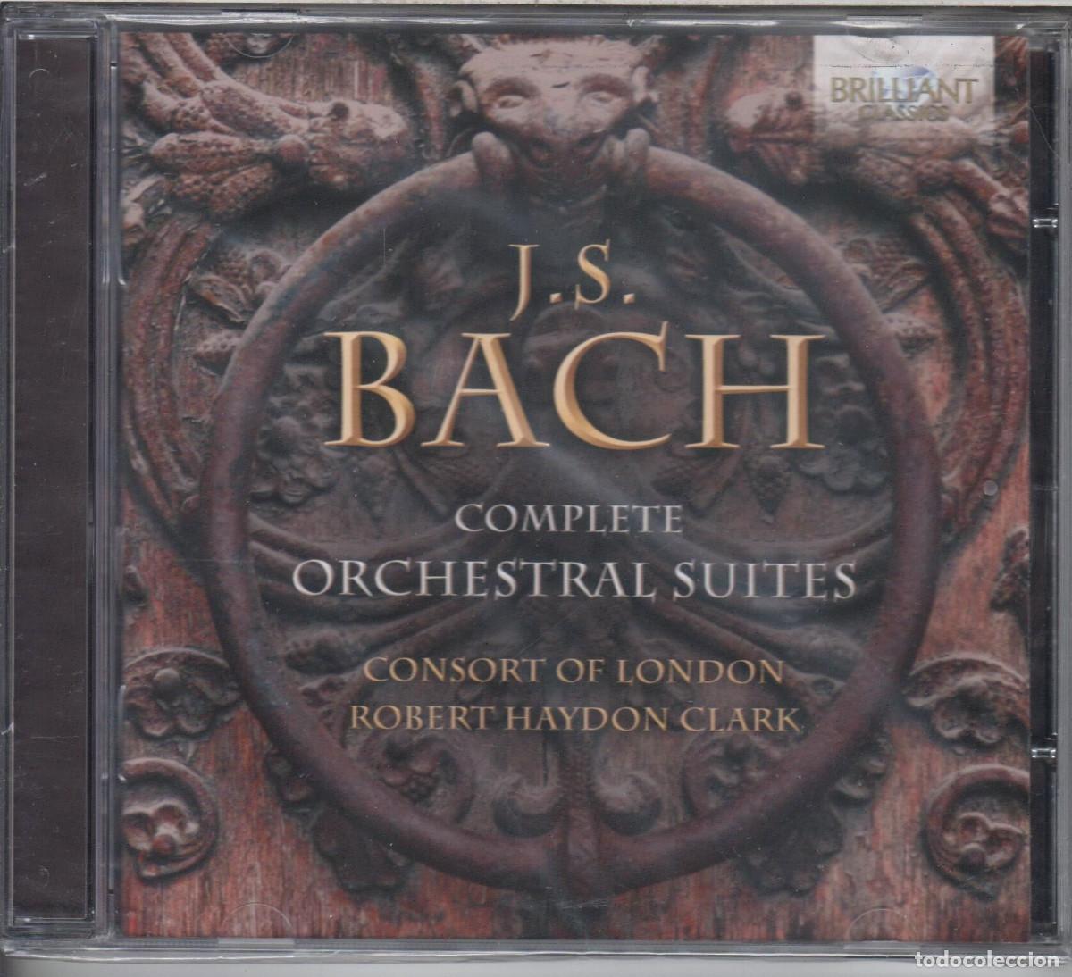 CDs de Musique: JS Bach: Las cuatro suites para orquesta Consort London Nuevo precintado