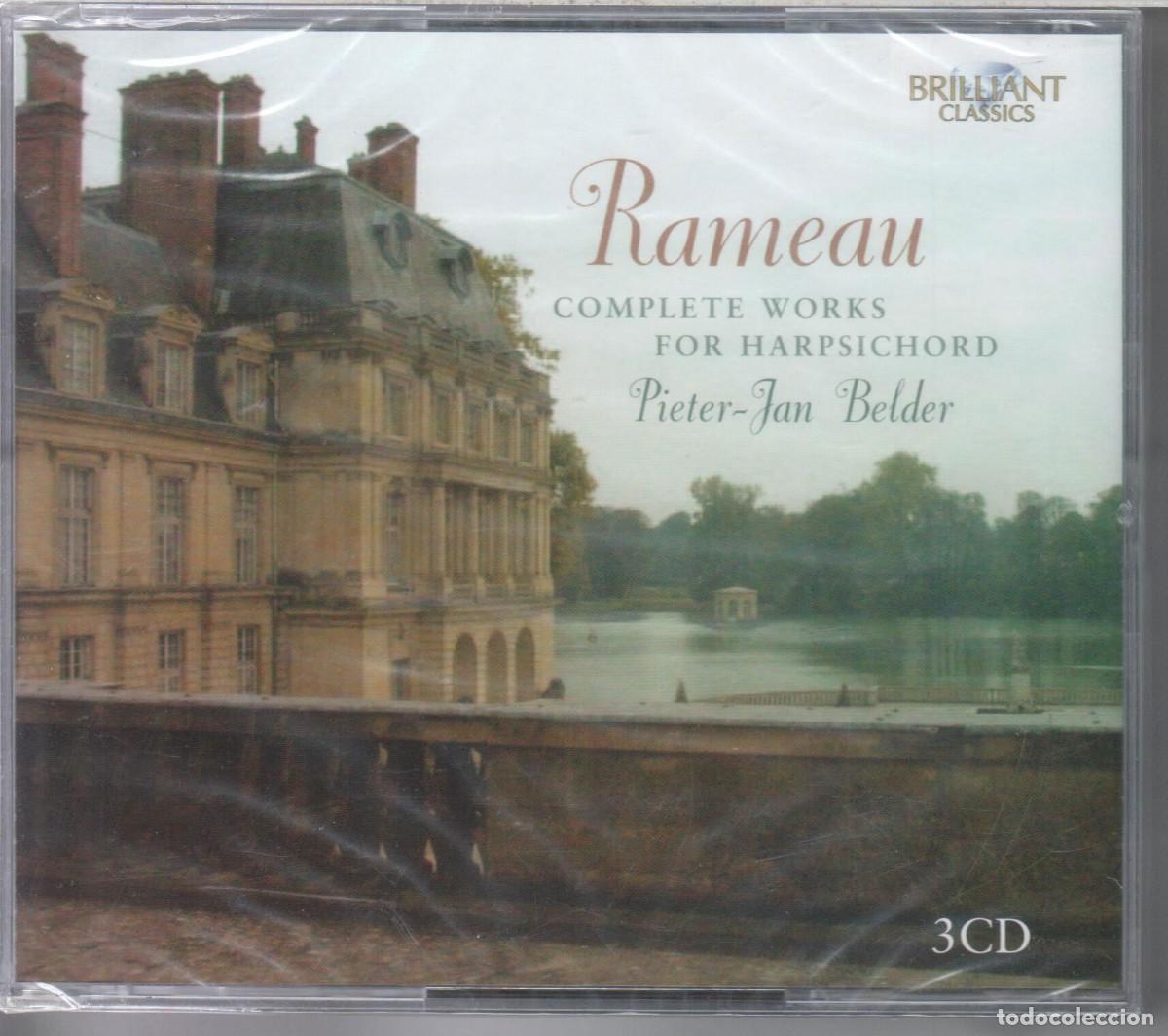 Music CDs: Rameau: Obras completas para clave Pieter-Jan Belder 3 Cds Nuevo precintado