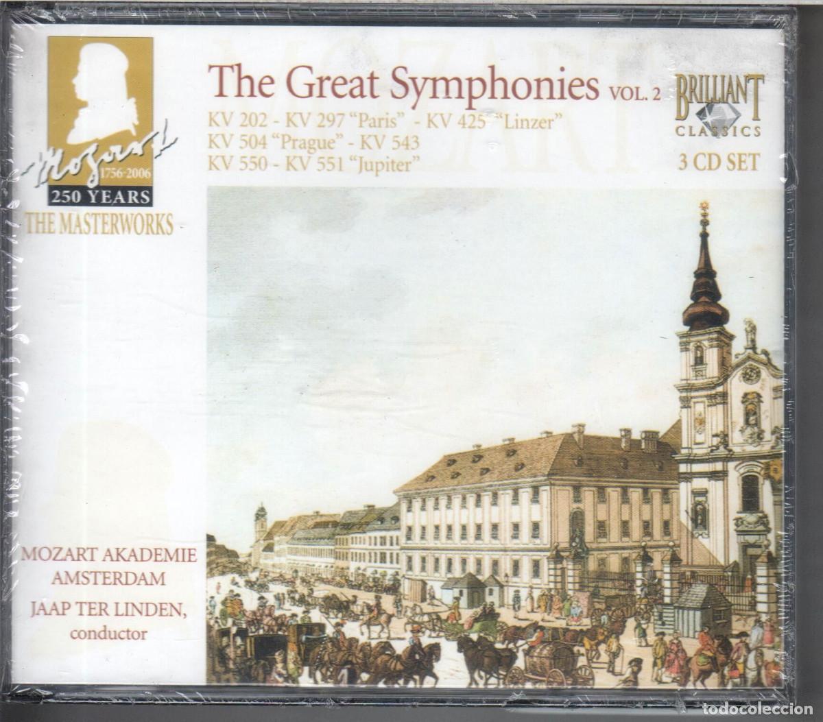CDs de Musique: Mozart: Las grandes sinfon&iacute;as Mozart Akademie Amsterdam 3 Cds Nuevo precintado