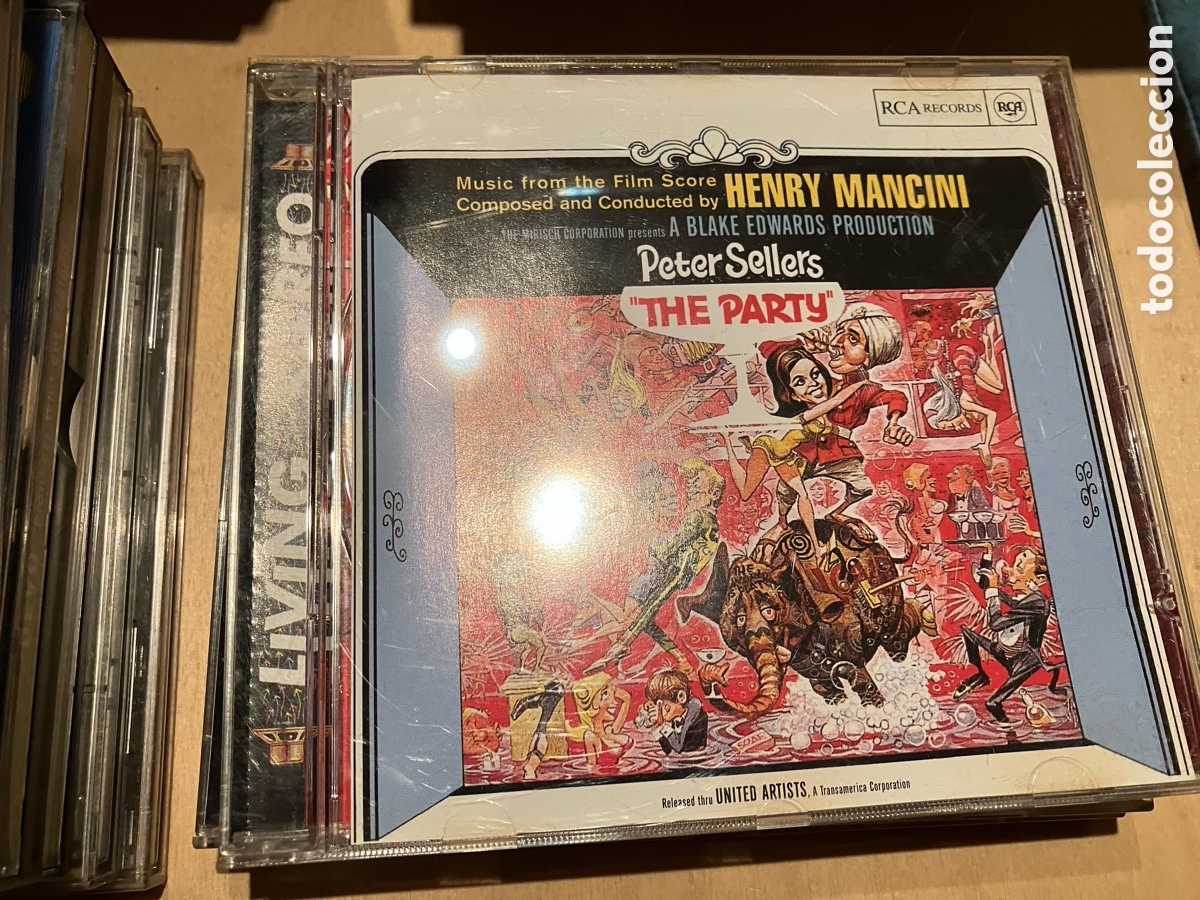 CDs de M&uacute;sica: CD Henry Mancini banda sonora de The Party de Peter Sellers