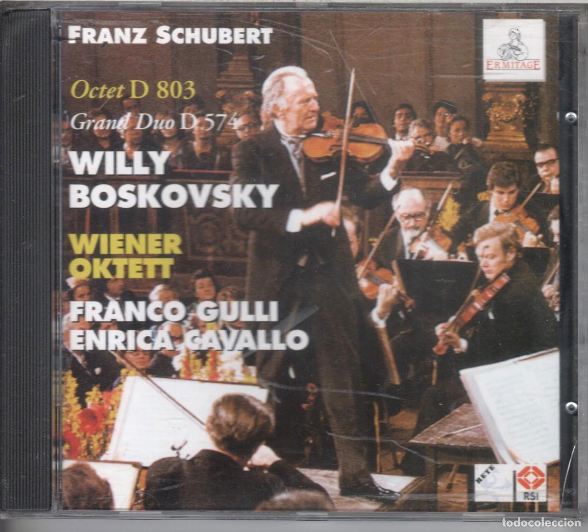 CDs de M&uacute;sica: Schubert: Octeto, Grand duo Boskovsky. Nuevo