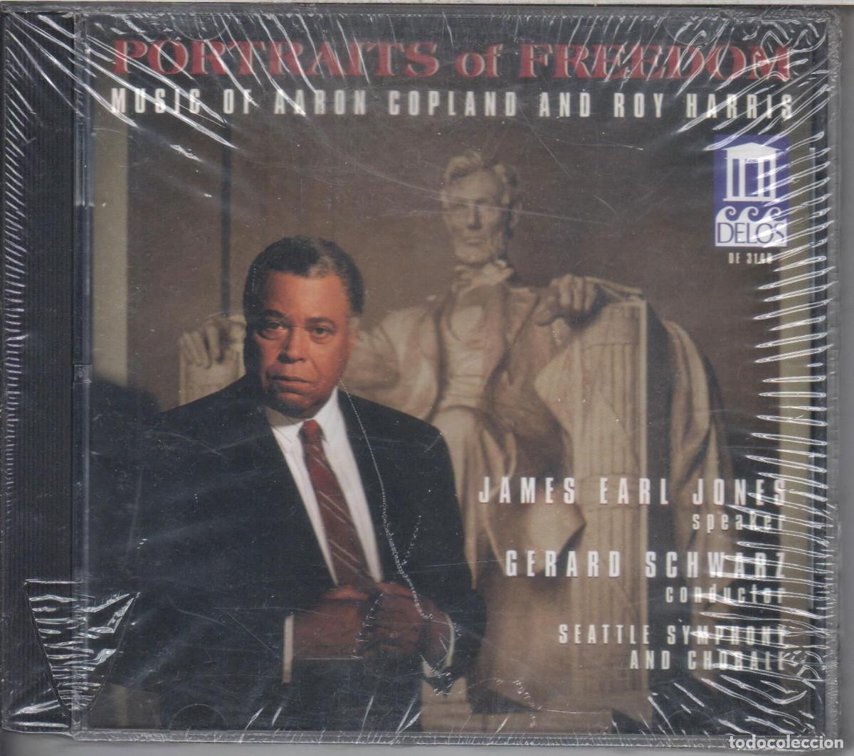CD di Musica: Copland; Portraits of freedom: Fanfare for the common man, Lincoln portrait