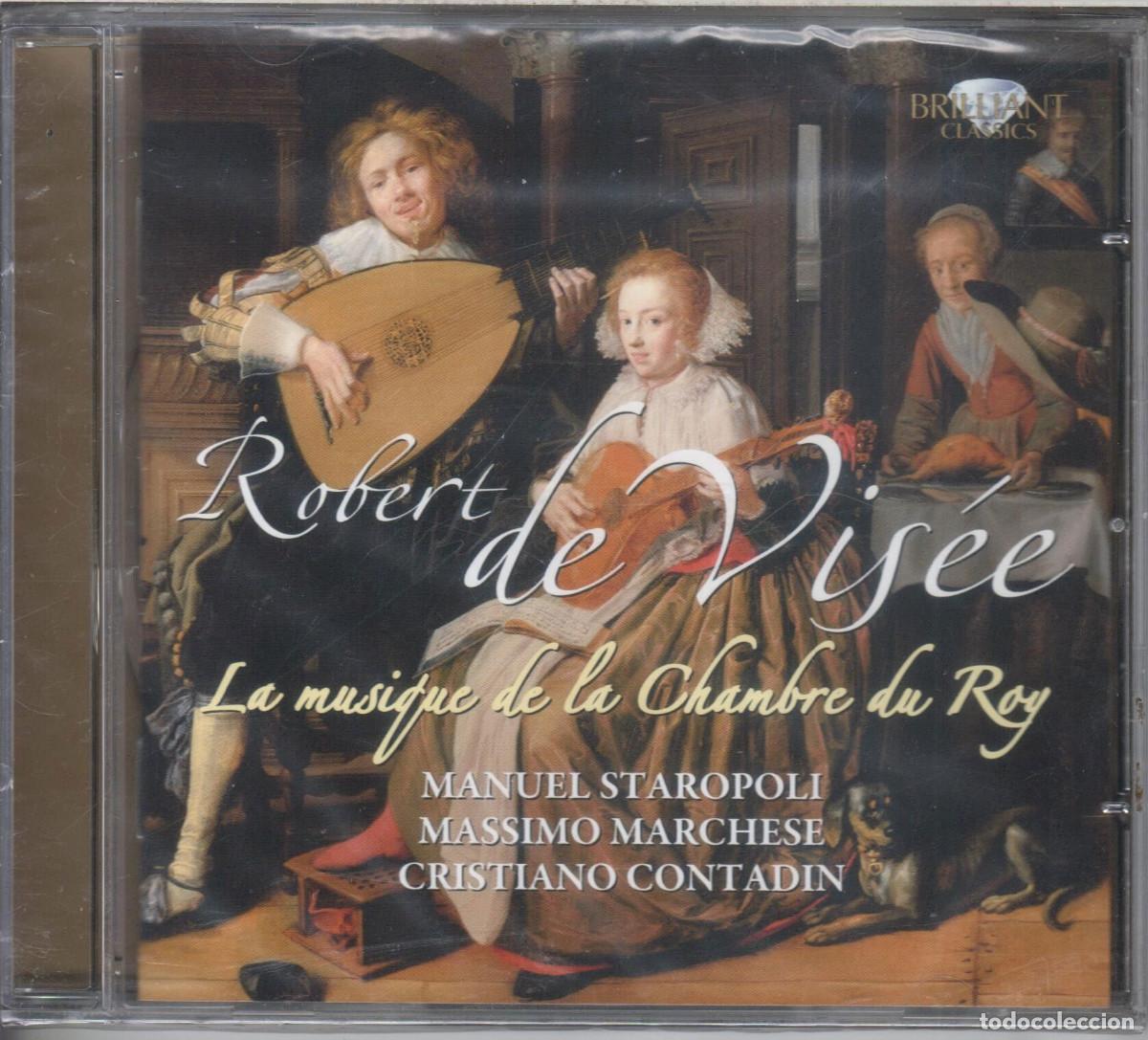 CDs de Musique: Robert de Vis&eacute;e la musique de la chamber du roy Manuel Staropoli Nuevo precintado