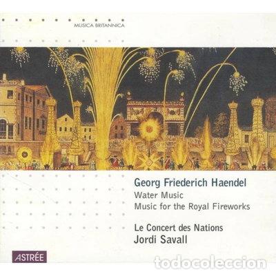 CDs de M&uacute;sica: Water Music / Music for the Royal Fireworks- 3298490099209