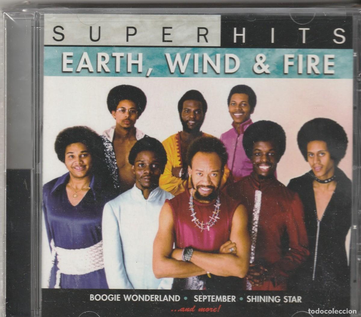CDs de M&uacute;sica: Earth, Wind & Fire &ndash; Super Hits-2007-CD, Compilation, Reissue-Estilo: Disco