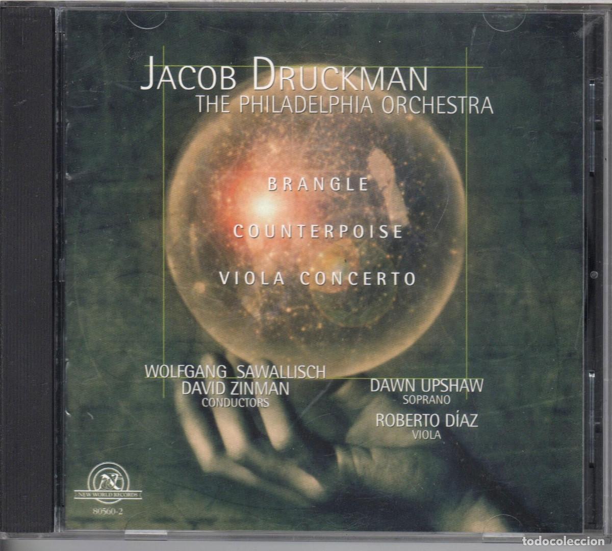 CD di Musica: Druckman : Concierto para viola, Counterpoise, Brangle / PSO, Sawallisch, Zinman