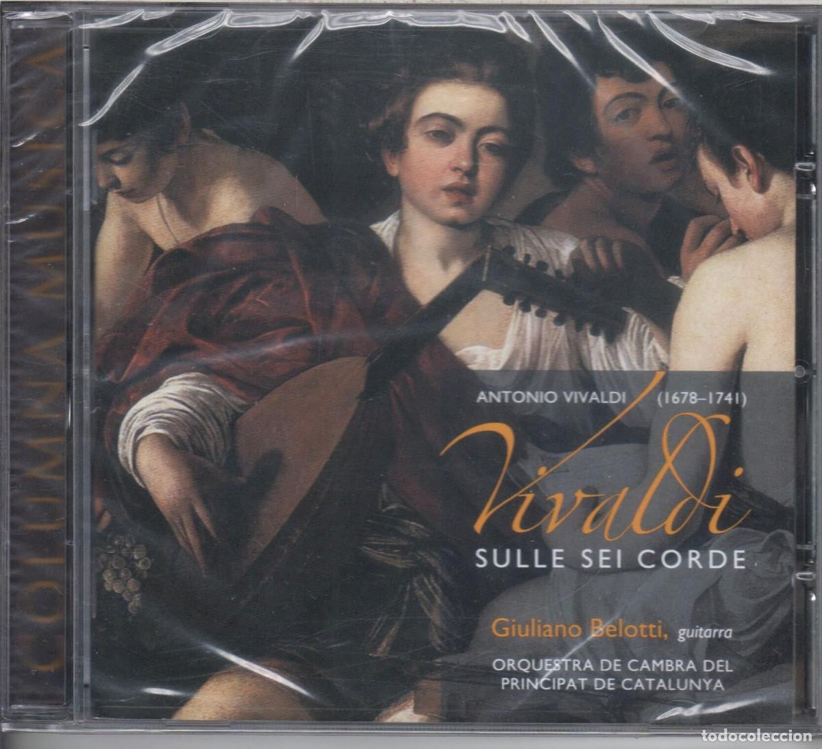 Music CDs: Vivaldi sulle sei corde. Giuliano Bellotti Nuevo precintado