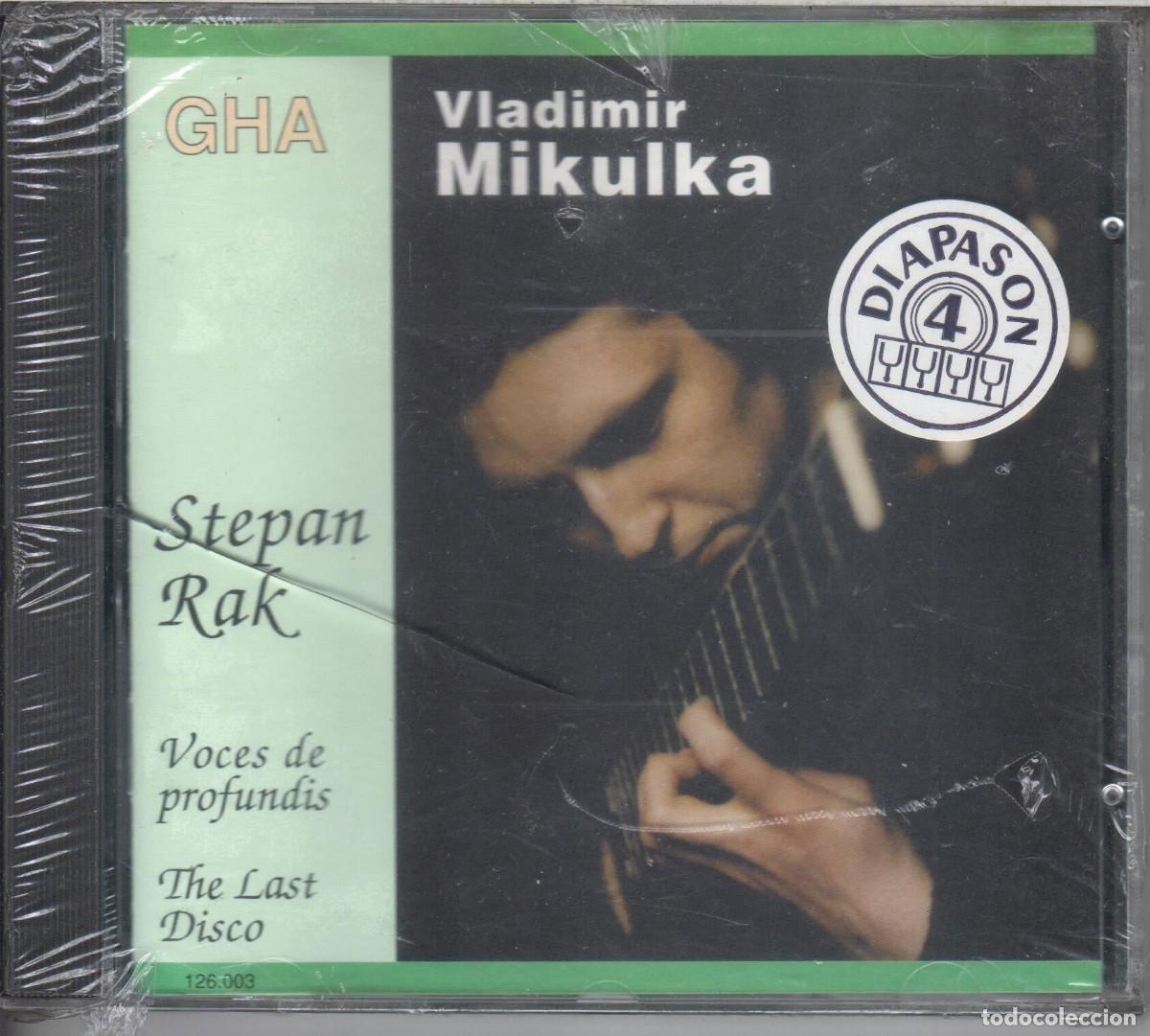 Music CDs: VLADIMIR MIKULKA interpreta m&uacute;sica para guitarra de STEPAN RAK Nuevo precintado