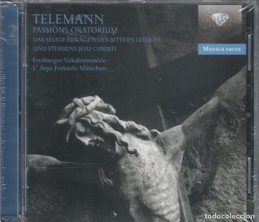 CD di Musica: Telemann: Passions-Oratorium Freiburger Vokal Ens 2 CDs Nuevo Precintado.