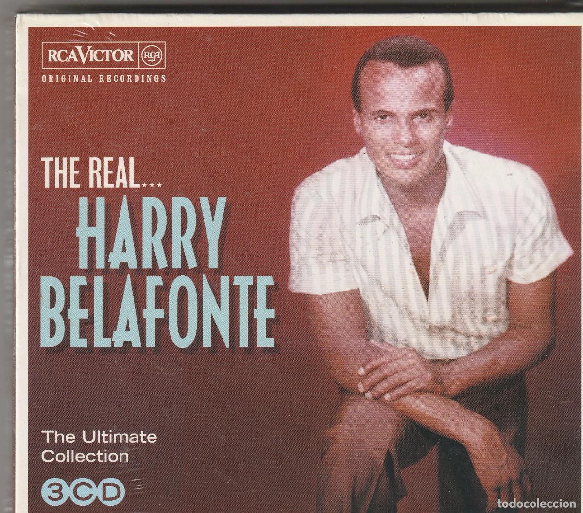 CDs de M&uacute;sica: Harry Belafonte &ndash; The Real... Harry Belafonte-3 x CD, Compilation-Calypso, Folk