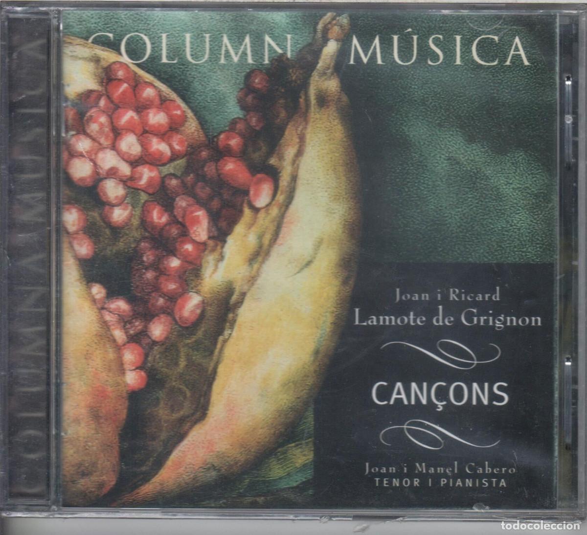 Musik-CDs: Lamote de Grignon: Can&ccedil;ons Nuevo precintado